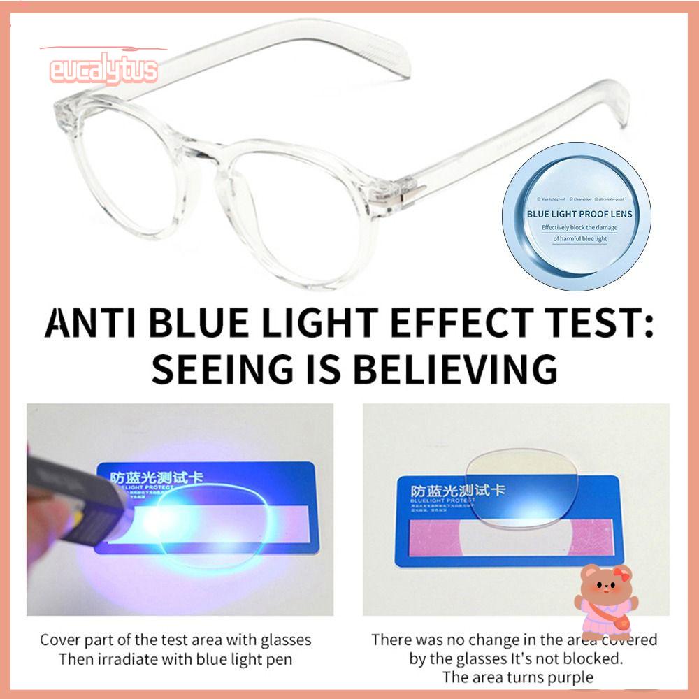 Mắt Kính Chống Ánh Sáng Xanh Siêu Nhẹ Thiết Kế Nhỏ Gọn Tiện Dụng Cho Văn Phòng