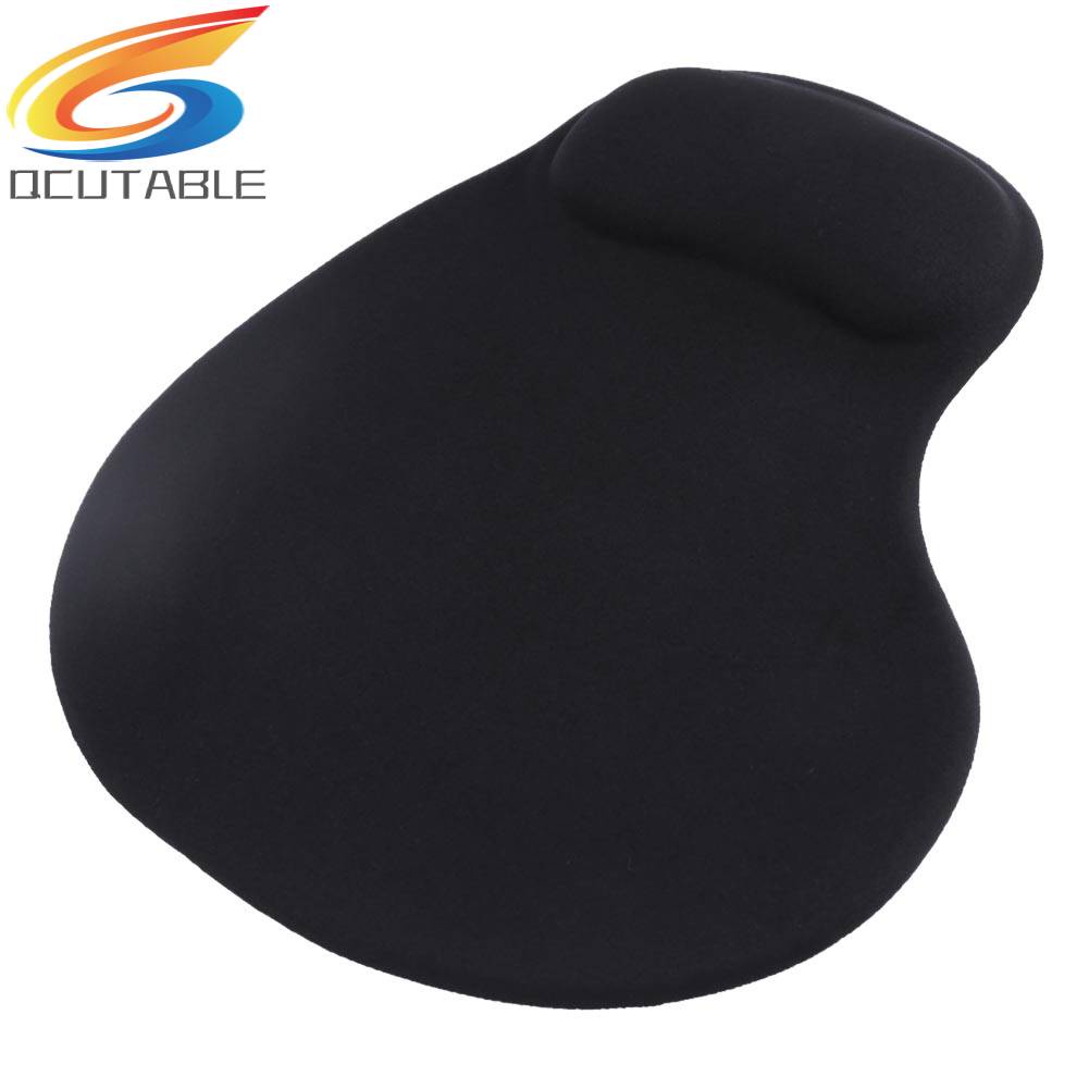 Miếng Lót Chuột PU Chống Trượt Có Đệm Silicone Hỗ Trợ Cổ Tay