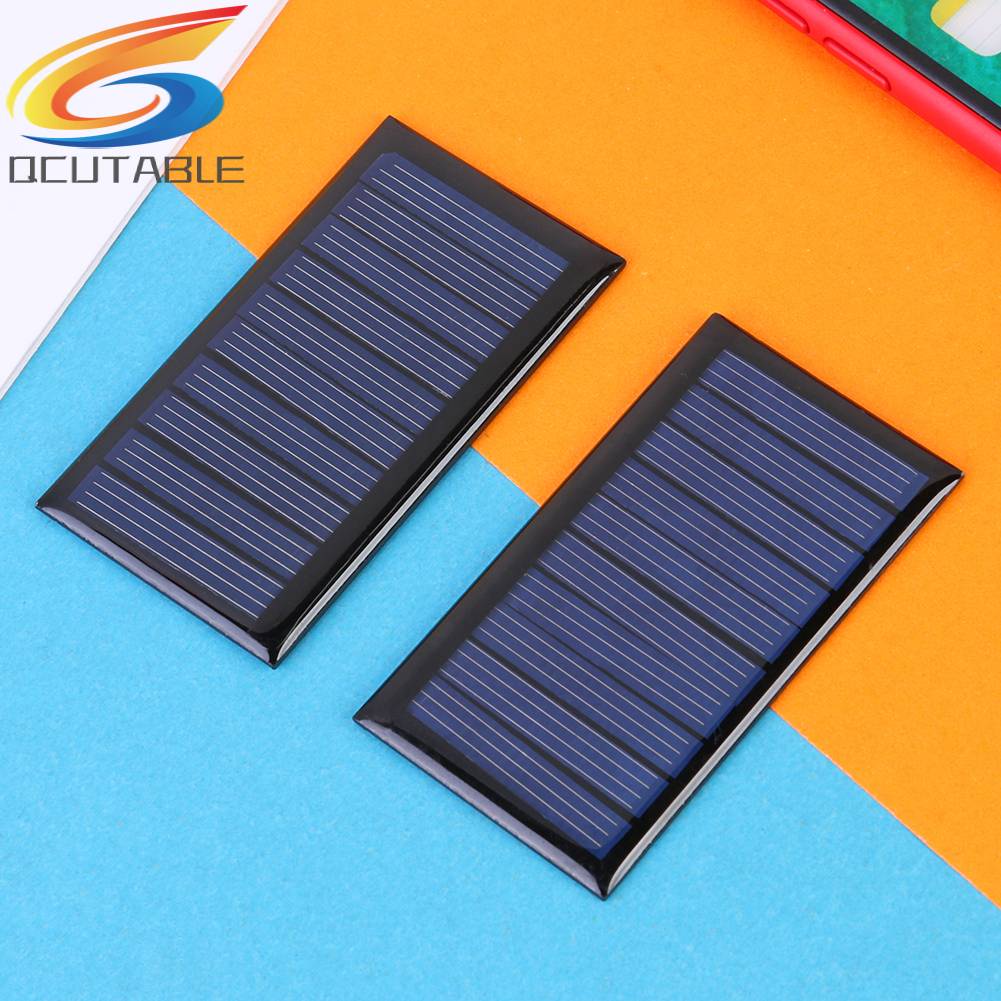 Tấm Pin Năng Lượng Mặt Trời 0.3W 5V 60mA Polycrystalline Cho Pin 3.6V