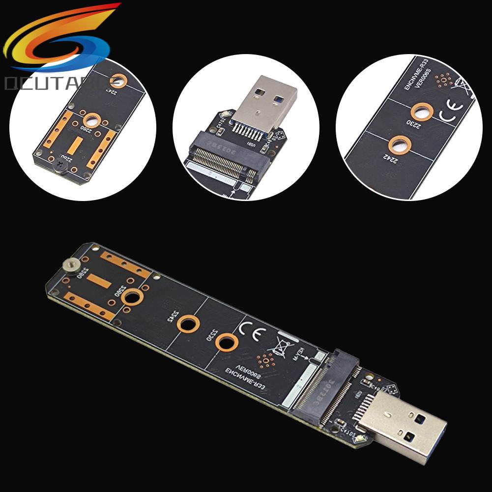 Thẻ Chuyển Đổi M.2 Sang USB NGFF M2 PCIe SATA Sang USB 3.1 Gen 2 Type A SSD
