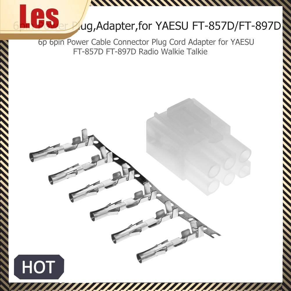 Dây Cáp Nối Nguồn 6 Pin Cho YAESU FT-857D FT-897D