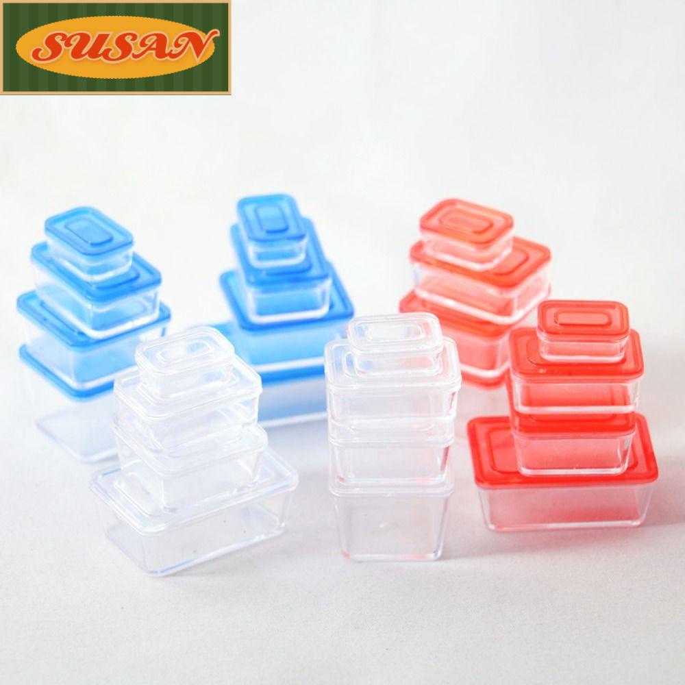 SUSANS 1 Bộ Mô Hình Bàn Bếp Trang Trí Nhà Búp Bê