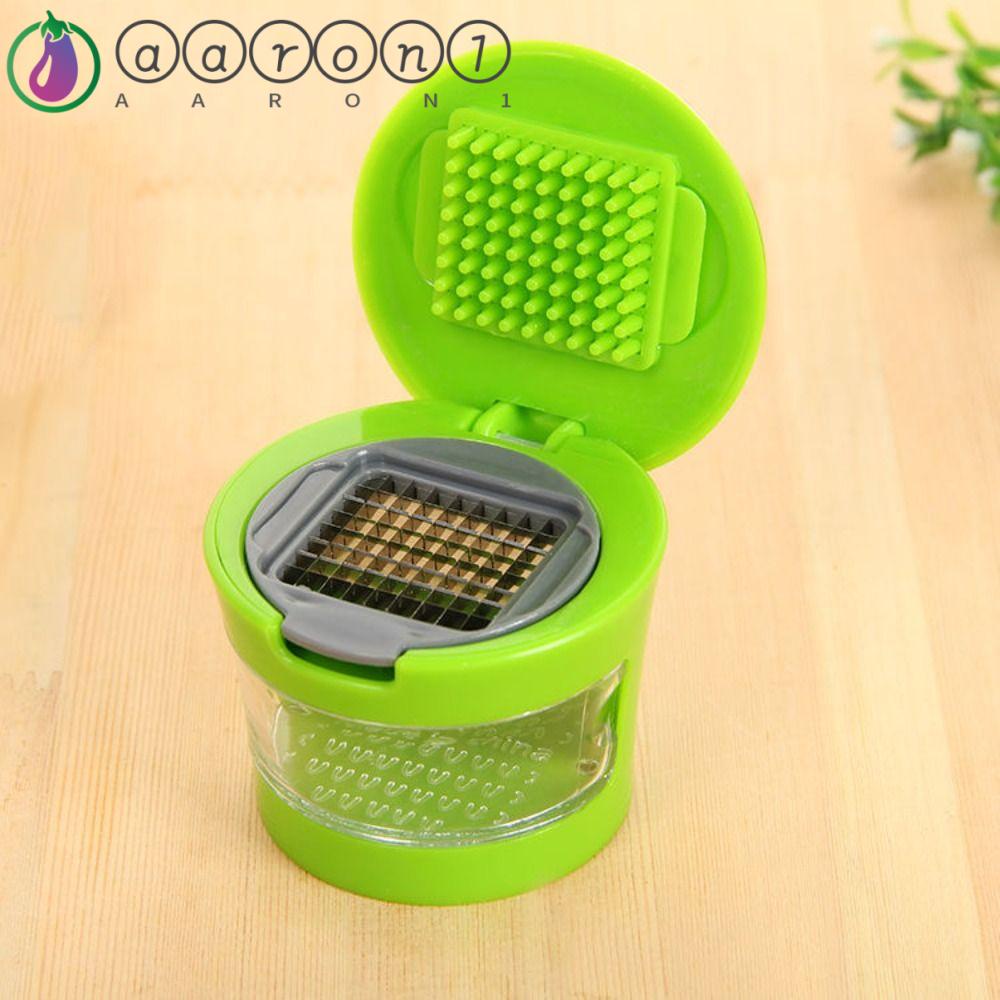 1 Dụng Cụ Nghiền Tỏi / Gừng / Rau Củ Bằng Thép Không Gỉ Tiện Dụng Cho Gia Đình