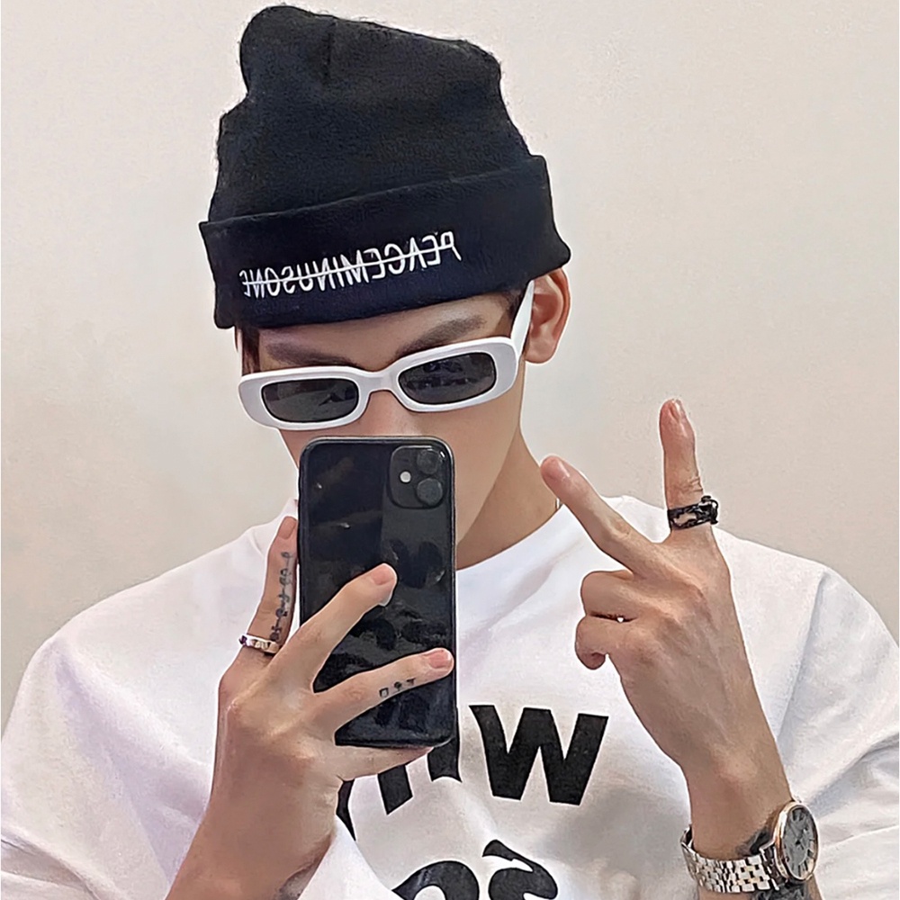 Kính Mát Gọng oval Nhỏ Phong Cách Âu Mỹ unisex