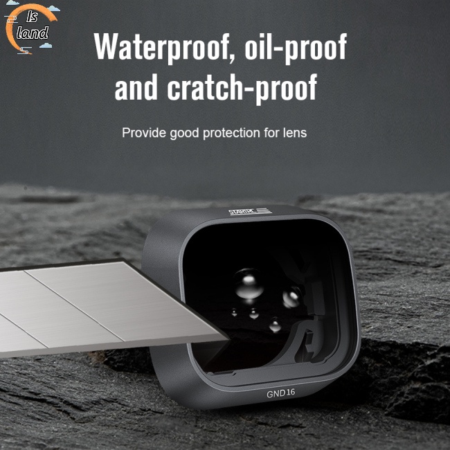 Kính Lọc Đơn Gnd32 Chống Thấm Nước Chống Dầu Tương Thích Máy Ảnh Drone Dji Mini 3 Pro