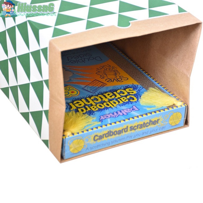 Đường Hầm Giấy Xếp Gọn Tiện Lợi Cho Mèo Cưng