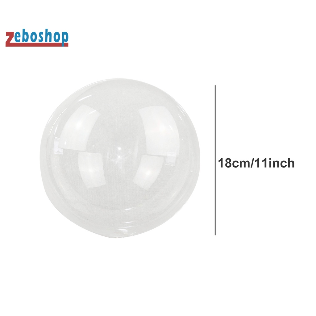 Set 50 Bong Bóng TPU Trong Suốt Độ Co Giãn Cao Dùng Trang Trí Tiệc Cưới / Sinh Nhật