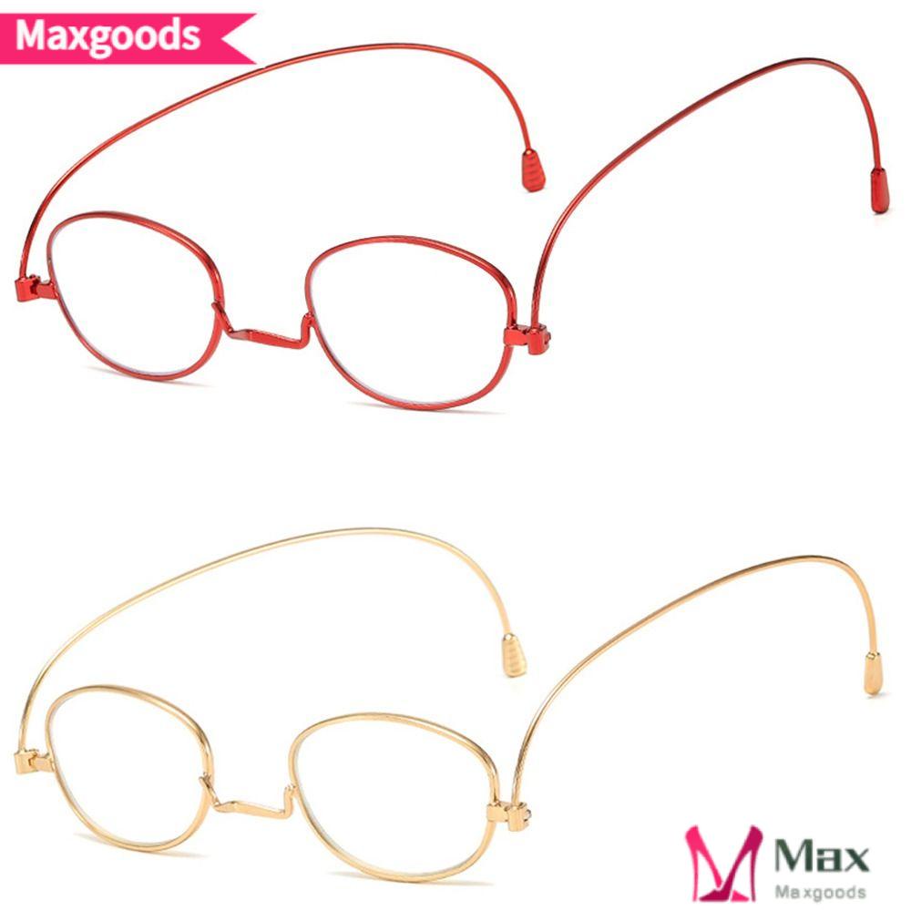 MAXG Kính Đọc Sách Gọng Siêu Nhẹ Phong Cách Vintage Thanh Lịch Cho Nam Và Nữ