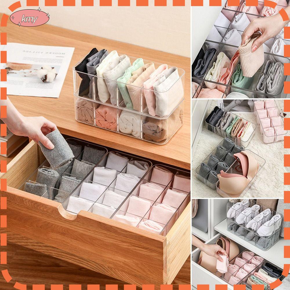 Hộp Đựng Đồ Lót Chia Ngăn Bằng Chất Liệu Thân Thiện Với Môi Trường Chống Bụi Và Ẩm Dễ Truy Cập