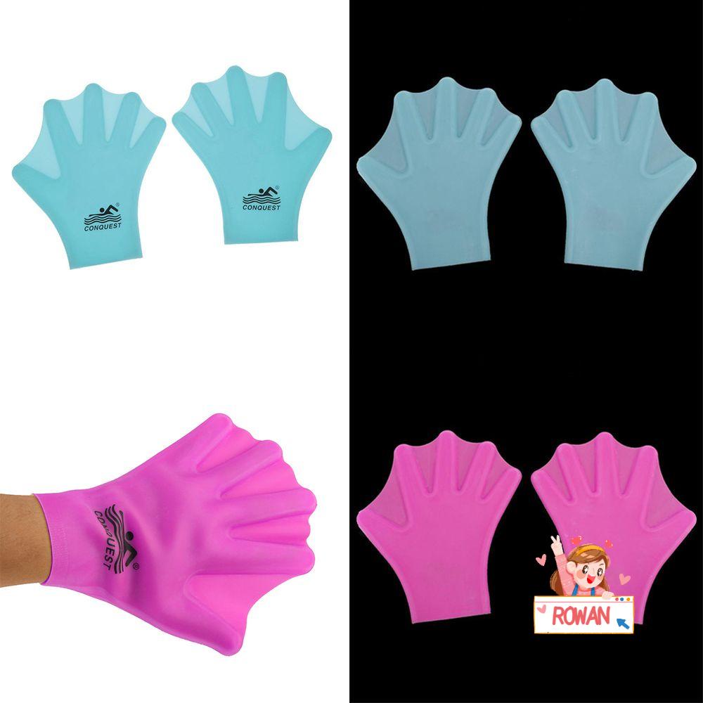 ROWANS Găng Tay Bơi Bằng Silicone Dành Cho Người Lớn Và Trẻ Em