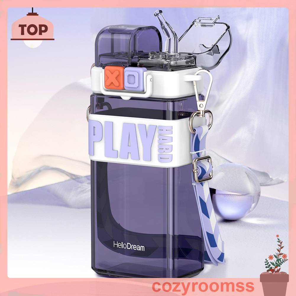 Bình Nước 520ml Kèm Hộp Màu Sắc Dễ Thương