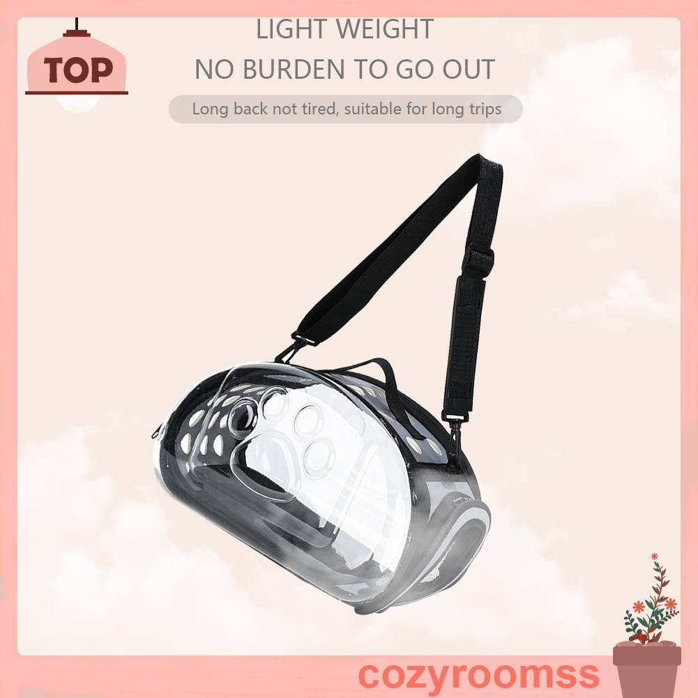 Túi Đựng Thú Cưng Trong Suốt Tiện Lợi Cho Du Lịch