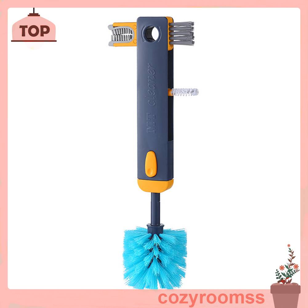 Bàn Chải Vệ Sinh Miệng Chai Lọ 4 Trong 1 Hình Chữ U Bằng Silicone