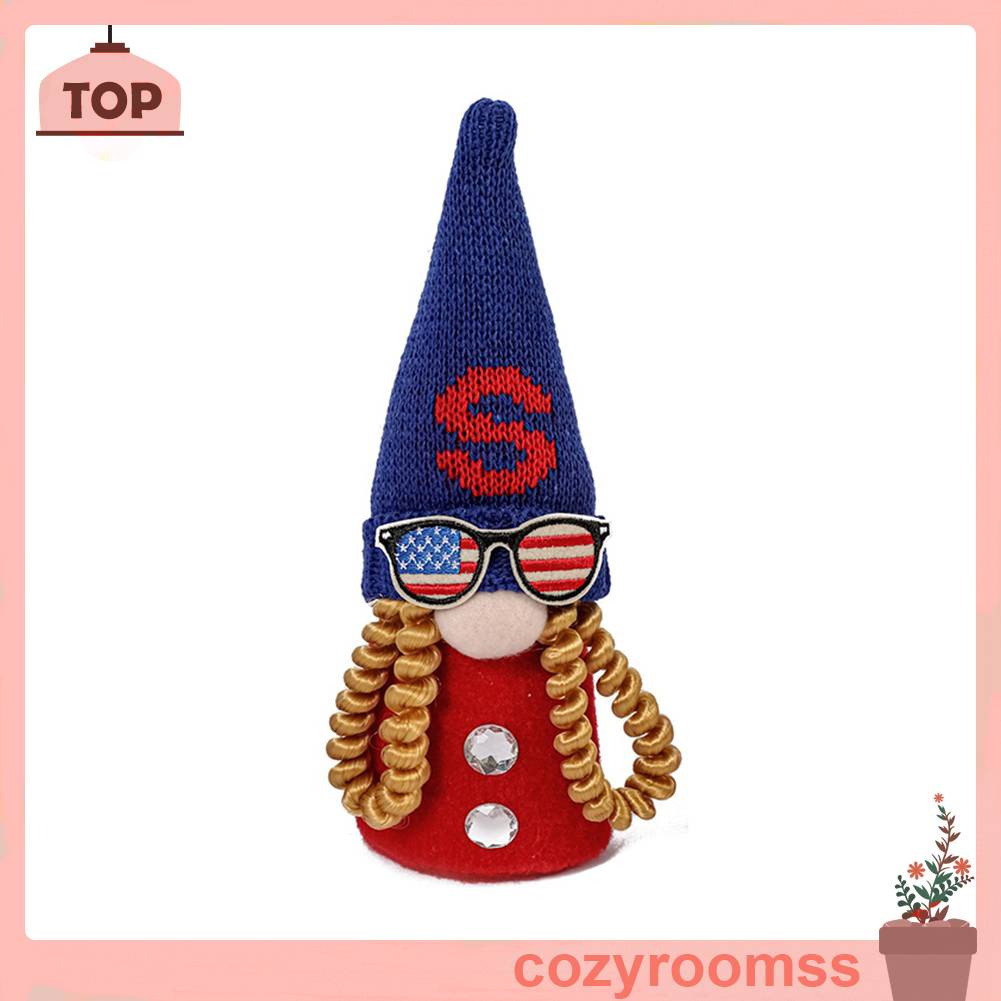 Set 3 Mô Hình Búp Bê Gnome Mỹ Để Bàn Trang Trí