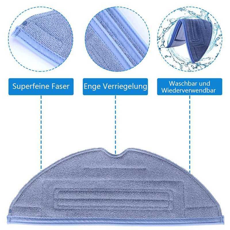 Phụ Kiện Bàn Chải Chính &amp; Màng Lọc HEPA Cho Máy Hút Bụi Roborock S7 MaxV Ultra T8Plus G10S