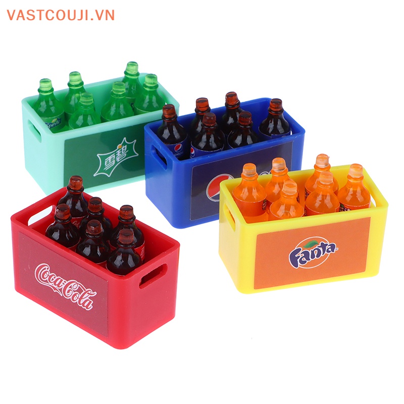 Mô Hình Chai Nước Mini Tỉ Lệ 1 / 12 Dùng Trang Trí Nhà Búp Bê