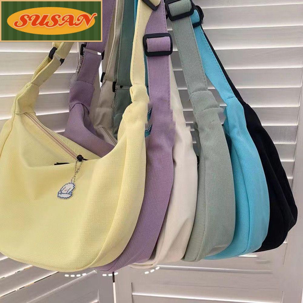 Túi Đeo Chéo Vai Có Khóa Kéo Thời Trang Sành Điệu Cho Nữ