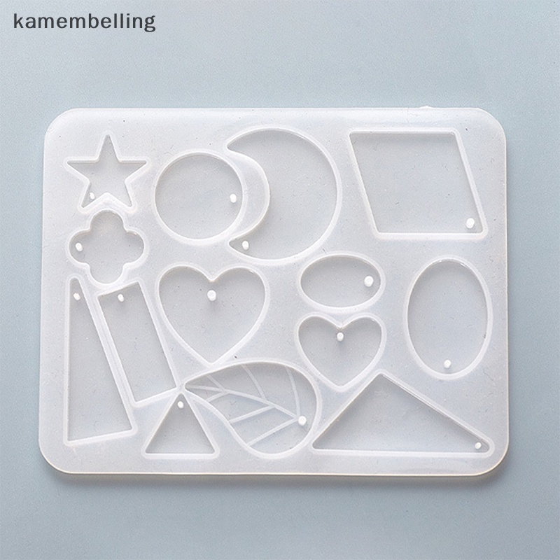 Khuôn Silicone Làm Mặt Vòng cổ Bông Tai Bằng Resin