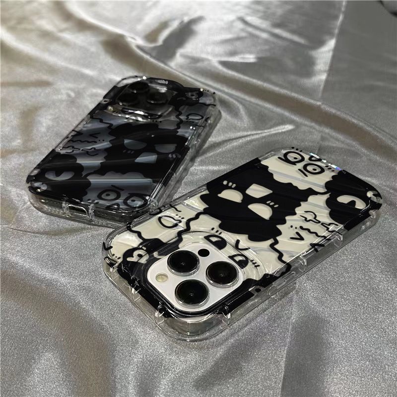 Ốp Điện Thoại Mềm Trong Suốt Hình Bùi Nhùi Đáng Yêu Cho iPhone14promax 1312 / 11 7 / 8plus xr / sins Ybu