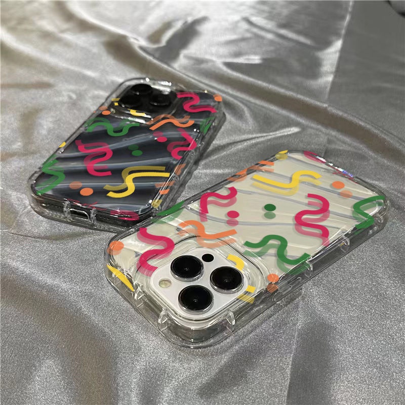 Ốp Điện Thoại Mềm Trong Suốt Họa Tiết Cá Sấu Dễ Thương Cho iPhone14promax 1312 / 11 7 / 8plus xr / sins AEAM