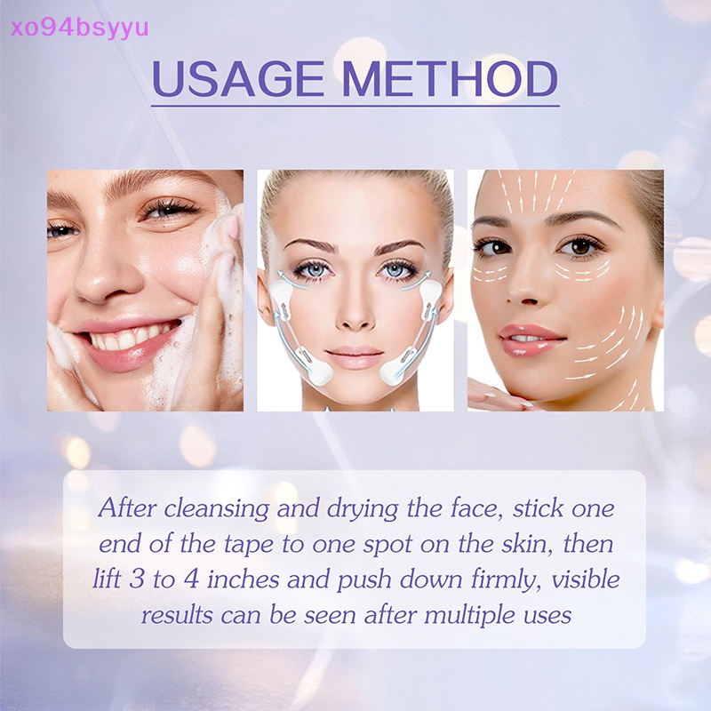 Set 40 Miếng Dán Làm Thon Gọn Mặt Tạo Cằm Chữ V Vô Hình Xo94Bsyu