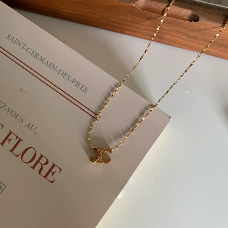 Dây Chuyền Bằng Thép Titan Thiết Kế Độc Đáo Thời Trang Cho Nữ