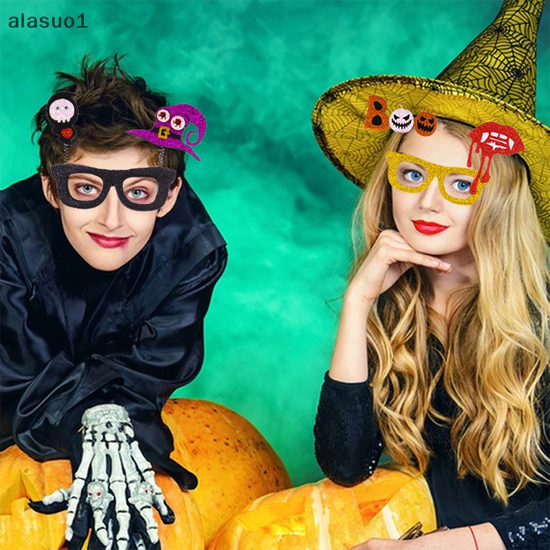 Bộ 12 Kính Mắt Hóa Trang Halloween Độc Đáo