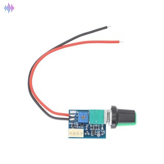 1 bộ điều khiển tốc độ quạt pwm dc 12v bằng nhựa + kim loại với nút vặn 4 dây giảm tiếng ồn