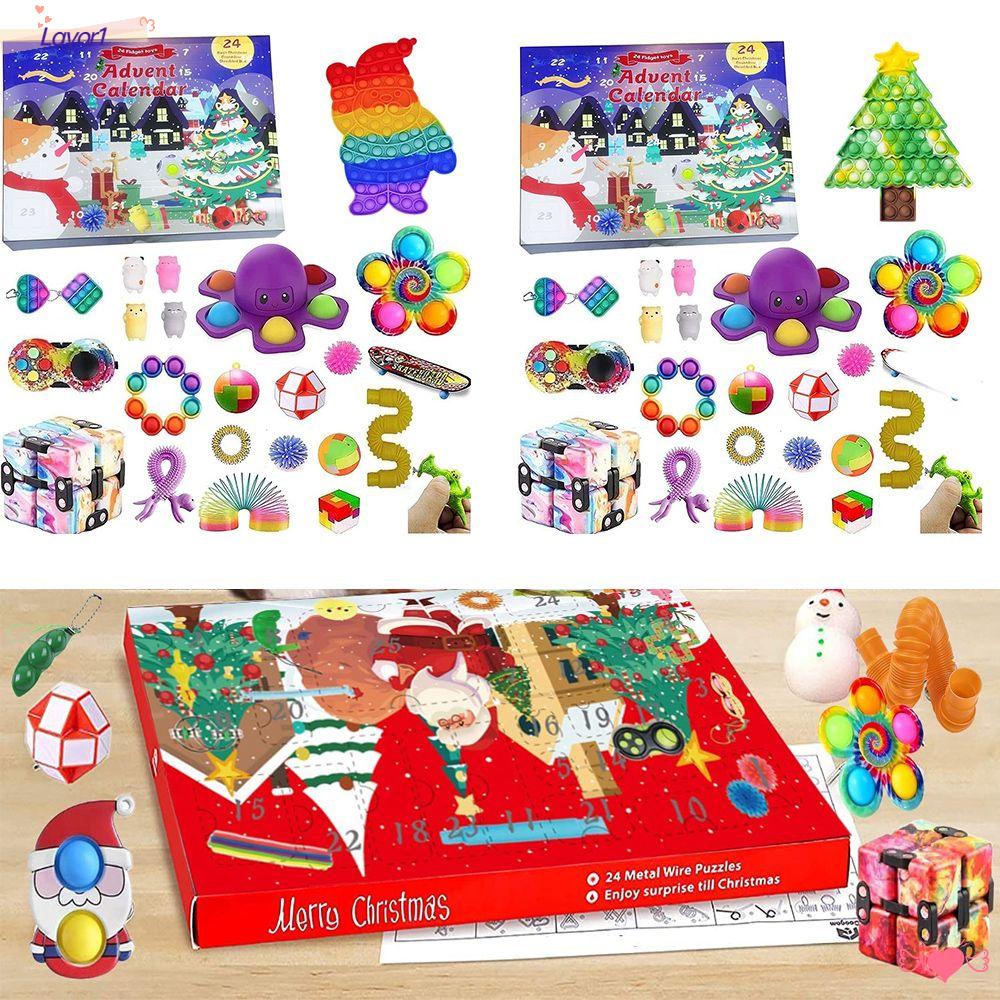 LAYOR1 Đồ Chơi Fidget Trang Trí Tiệc Giáng Sinh Năm Mới