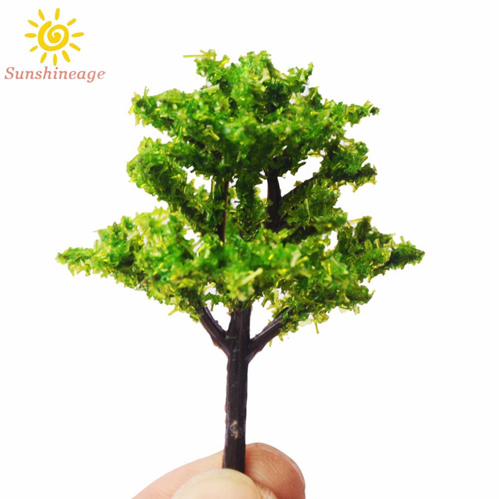 Mô Hình Cây Nhựa 4CM Dùng Trang Trí Độc Đáo