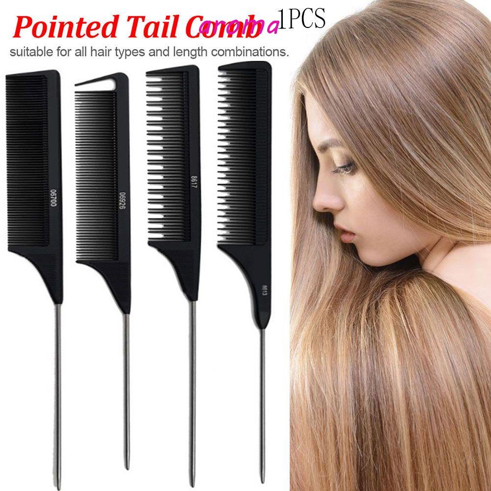 AROMA Lược Chải Tóc Bằng Carbon Cứng Chống Tĩnh Điện Cách Nhiệt