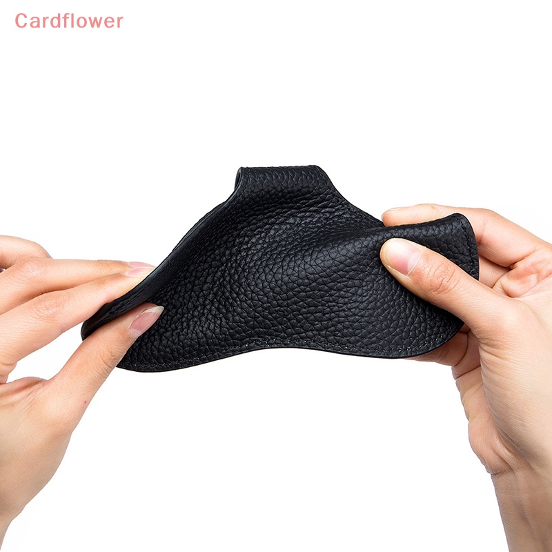 < Cardflower > Túi Da Đựng Bảo Vệ Mắt Kính Cầm Tay Phong Cách Ins Sáng Tạo