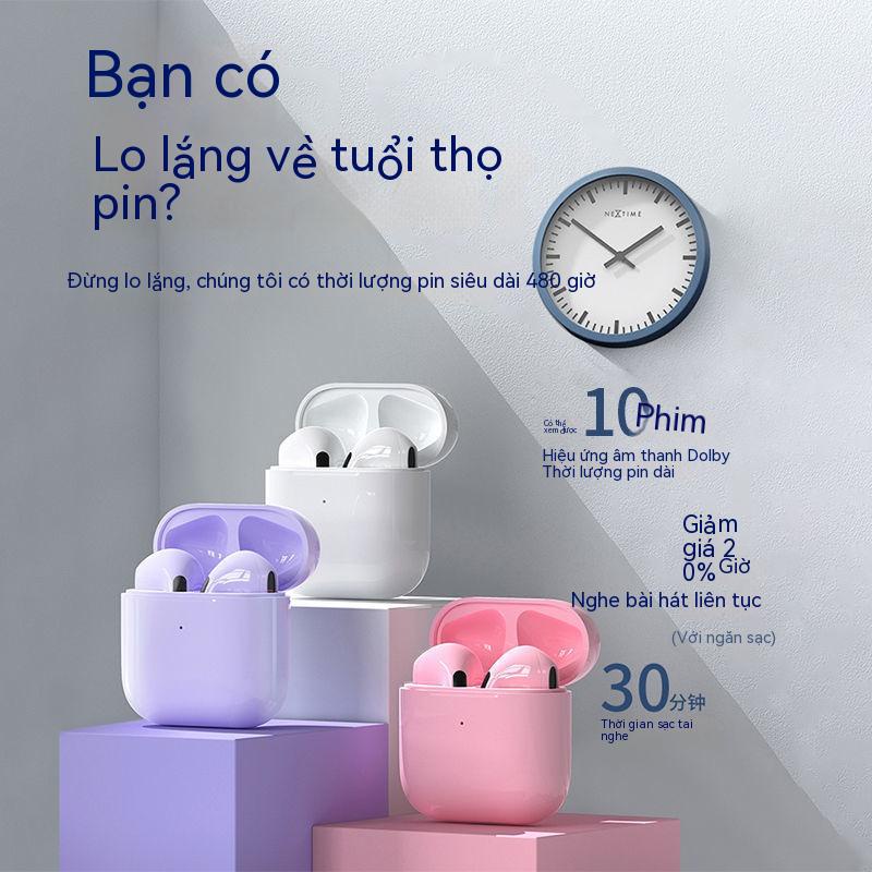 Tai Nghe Bluetooth Không Dây Mini Giảm Tiếng Ồn Chất Lượng Cao Cho Huawei Apple OPPO Xiaomi vivo