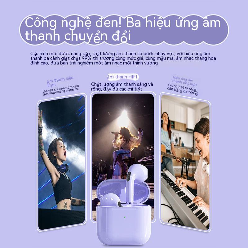 Tai Nghe Bluetooth Không Dây Mini Giảm Tiếng Ồn Chất Lượng Cao Cho Huawei Apple OPPO Xiaomi vivo