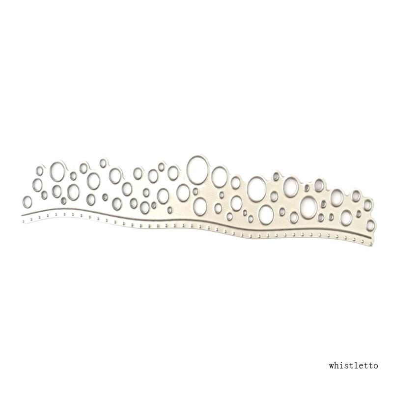 Khuôn Cắt Giấy Kim Loại Họa Tiết Chấm Bi Xinh Xắn