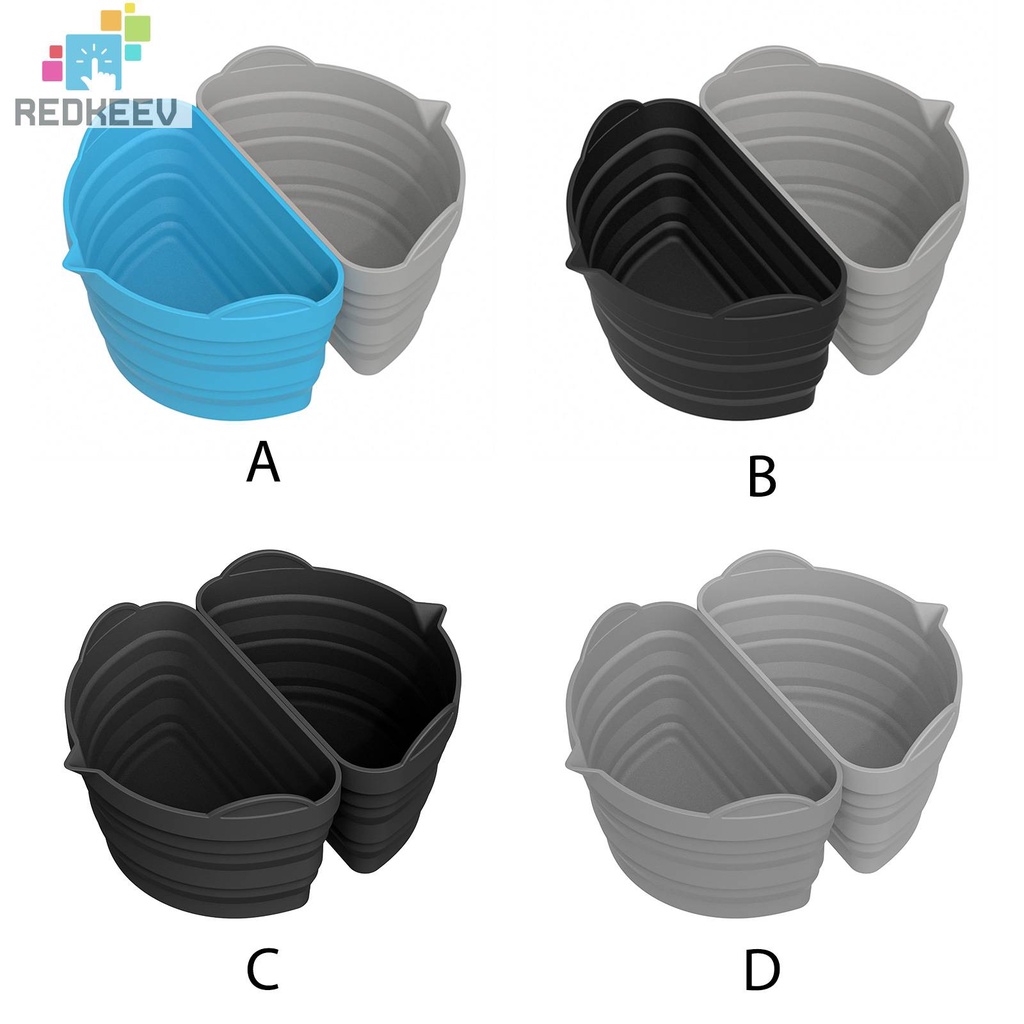 Set 2 Miếng Silicone Lót Nồi Chảo Chống Bỏng Tái Sử Dụng Tiện Lợi