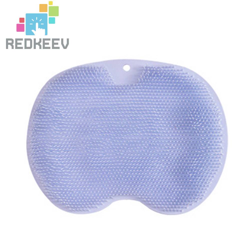 Bàn Chải Mát Xa Tẩy Tế Bào Chết Lưng Cơ Thể Gấp Gọn Tiện Dụng Cho Phòng Tắm