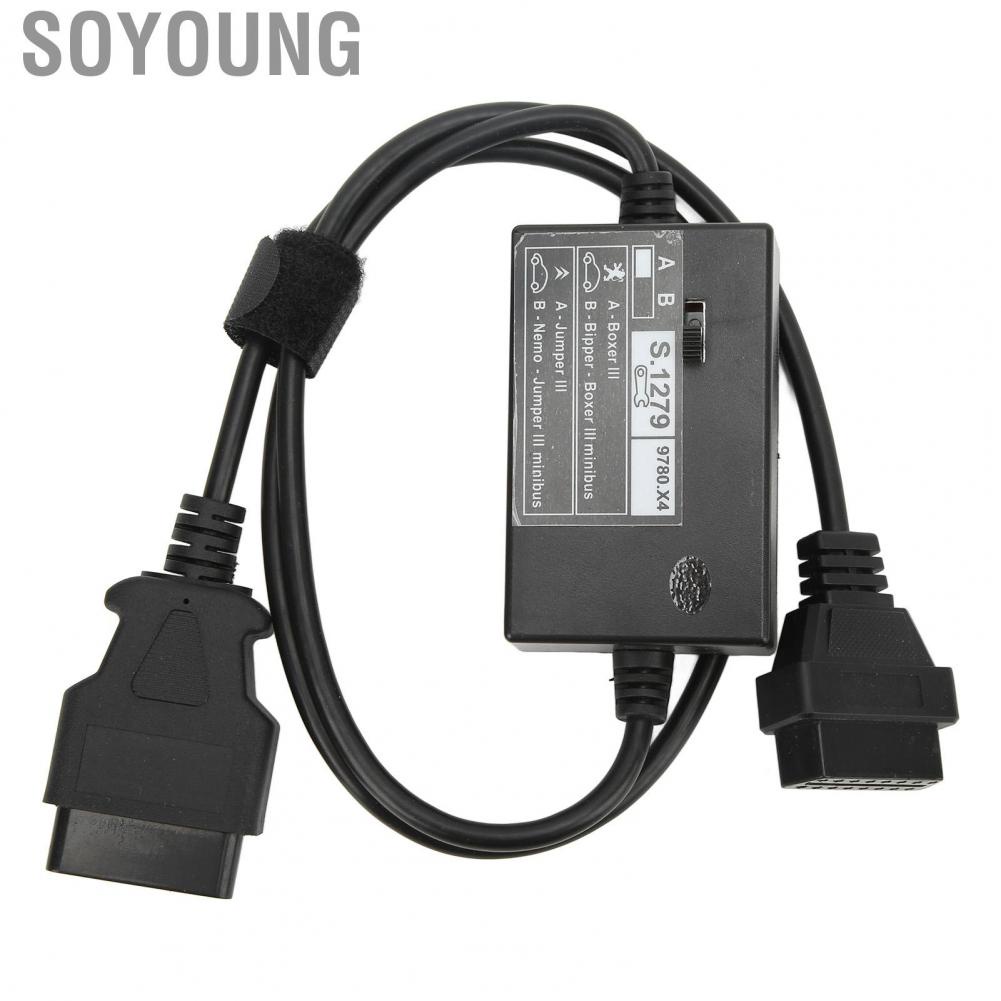 Soyoung OBD2 Adapter Cable  Practical OBD Diagnostic Easy Operation High Efficiency Stable Performance for Car