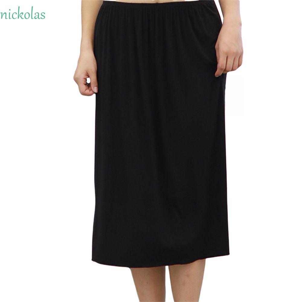 NICKOLAS Đầm Chữ A Dáng Dài Bằng Cotton Màu Sắc Tinh Khiết Thời Trang Mùa Hè Dành Cho Bạn Nữ