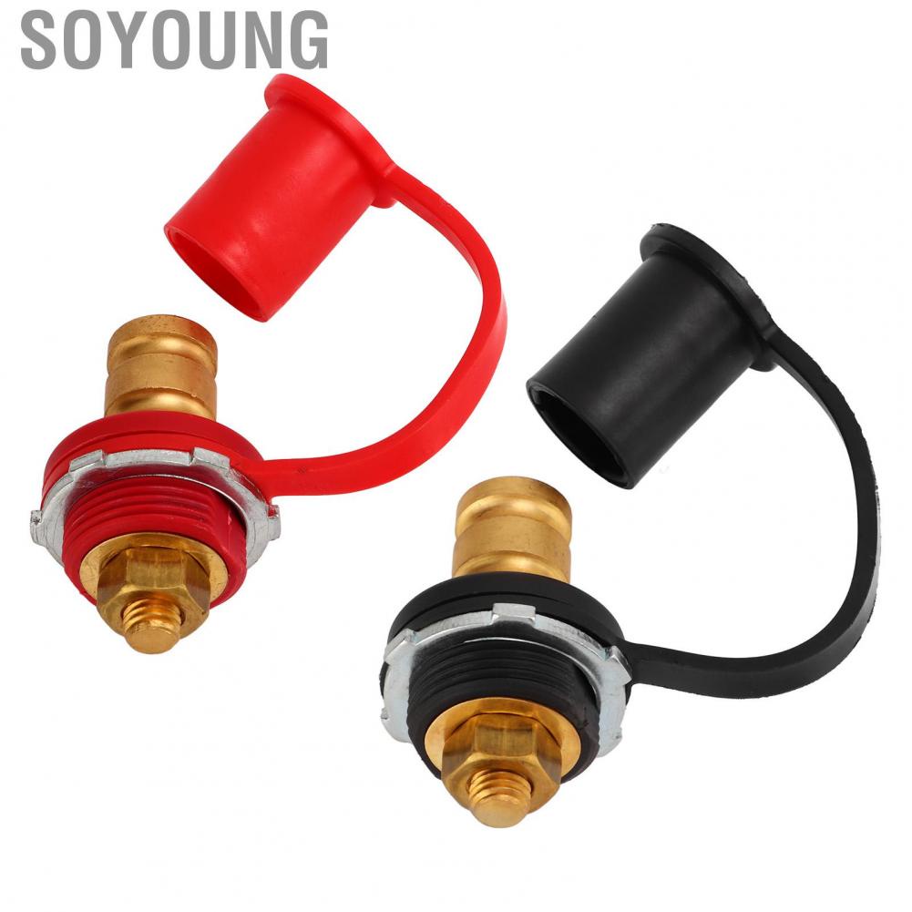 Soyoung Post Color Coded Terminal Stud Rustproof 3/8 in Stable for Cars Boats