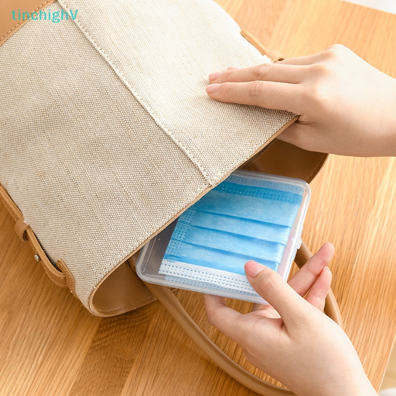 Hộp Đựng Khẩu Trang Chống Bụi Tiện Dụng Cho Gia Đình