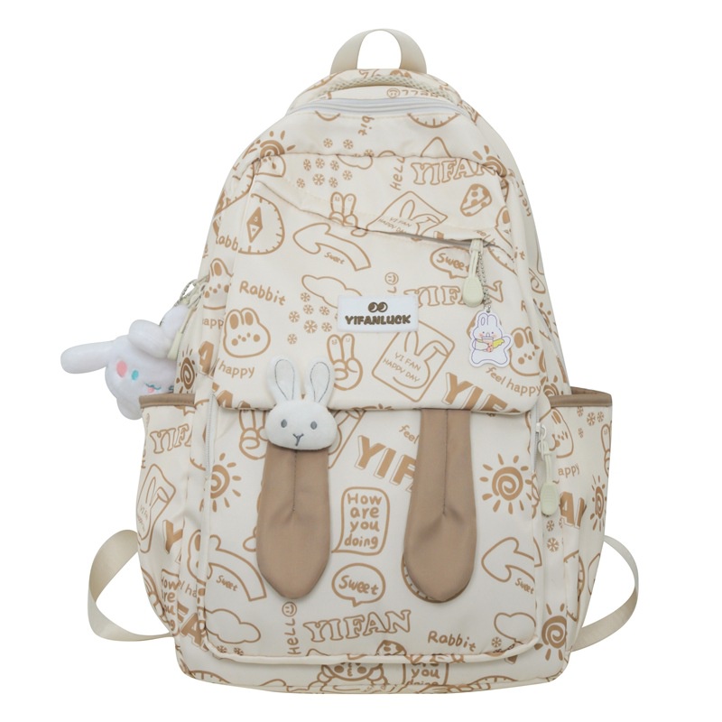 Ba Lô Đi Học Đơn Giản Thời Trang Harajuku Nhật Bản Cho Nữ