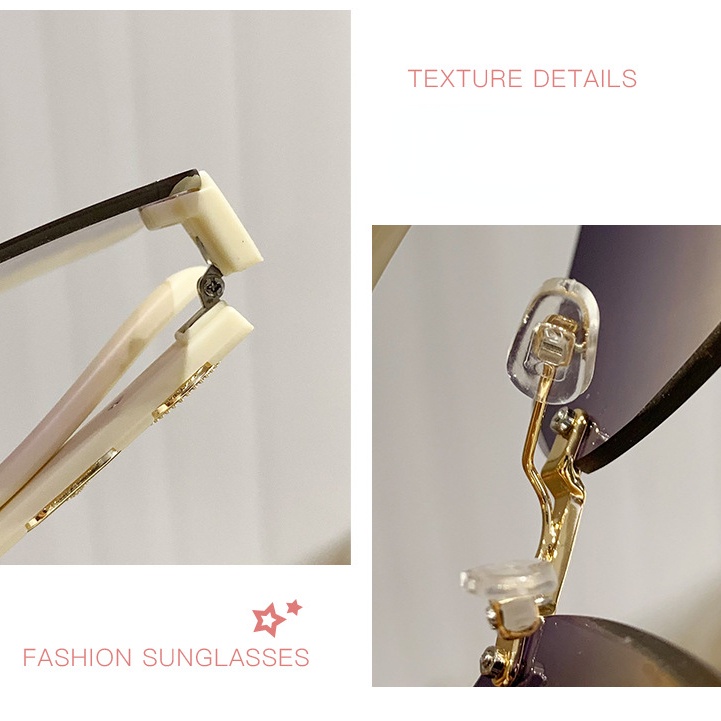 Kính Mát Gọng Vuông Kim Loại Thời Trang Cho Nam Nữ