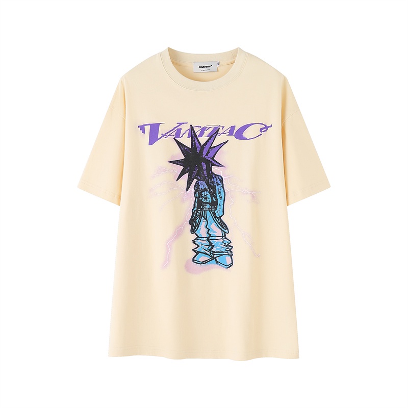 Áo Thun Tay Ngắn VAM-Ac88-2023 Thời Trang Xuân Hè Chất Lượng Cao