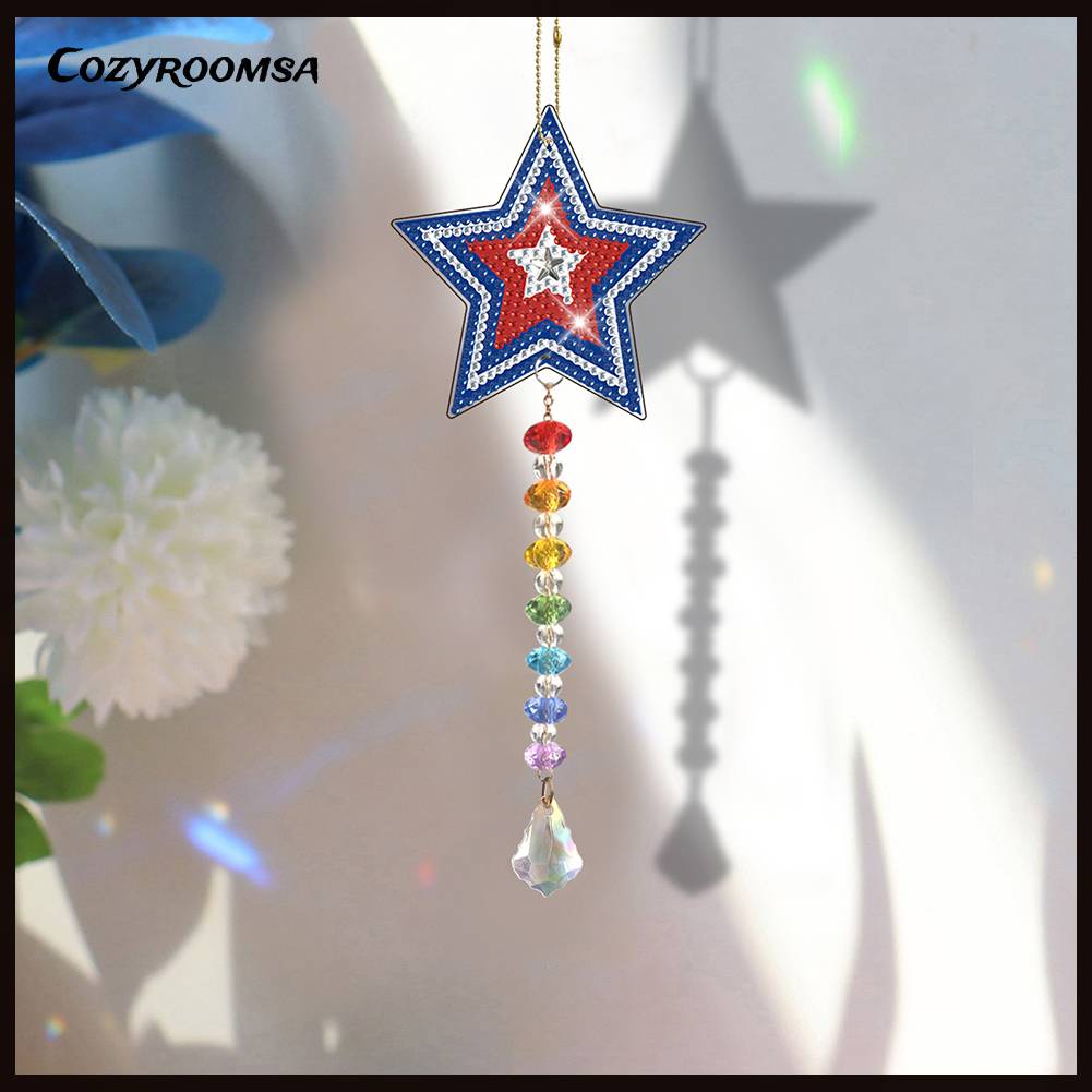 Bộ Tranh Đính Đá Tự Làm Họa Tiết Chuông Aeolian