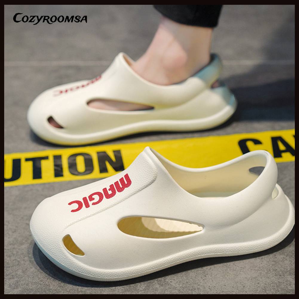 Xăng đan Nhựa EVA Chống Trượt Thoáng Khí Thời Trang Đi Biển Cho Nam Và Nữ