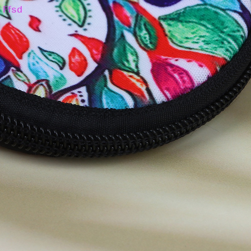 1 Hộp Đựng Mắt Kính Cầm Tay Bằng Cao Su Tổng Hợp Mềm Siêu Nhẹ Có Khóa Kéo