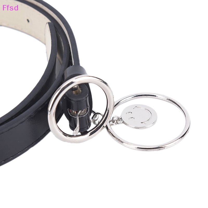 Thắt Lưng Da Khóa Kim Loại Hình Trái Tim Thời Trang Cho Nữ