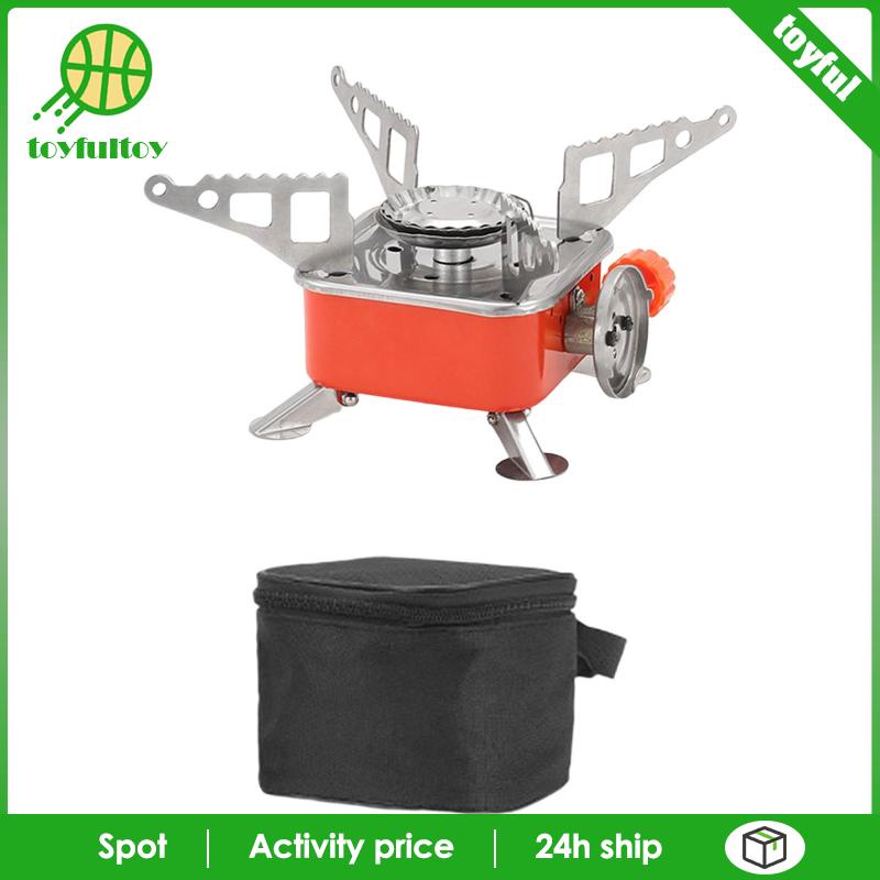 Bếp Gas Siêu Nhẹ Kèm Hộp Đựng Dùng Khi Đi Câu Cá / Cắm Trại