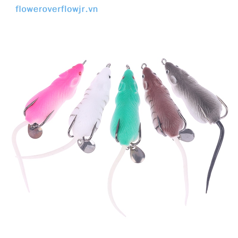 Mồi Giả Nhử Cá Hình Chuột Gắn Kèm Móc Câu 60mm 12.5g